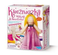 Okładka książki Zrób to sam - Lalka Księżniczka 4M