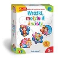 Okładka książki Zrób to sam - Magnesy. Wrózki, motyle & kwiaty