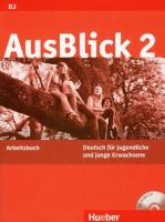 Ausblick 2 Ćwiczenia z płytą CD. Autor: Fischer-Mitziviris Anni. SmakLiter.pl Okładka książki Ausblick 2 Ćwiczenia z płytą CD