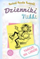 Dzienniki Nikki. Tańczę na lodzie. Autor: RACHEL RENNE RUSSEL. SmakLiter.pl Okładka książki Dzienniki Nikki. Tańczę na lodzie