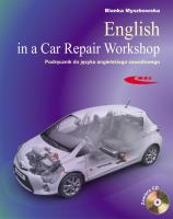 English in a Car Repair Workshop WKŁ. Autor: Blanka Myszkowska. SmakLiter.pl Okładka książki English in a Car Repair Workshop WKŁ