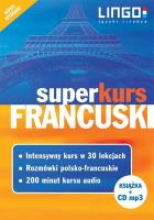 Francuski. Superkurs + CD MP3. Autor: Katarzyna Węzowska. SmakLiter.pl Okładka książki Francuski. Superkurs + CD MP3