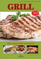 Grill Drób Warzywa Ryby Owoce Morza. Autor: Sobczak Justyna, Małgorzata Puzio. SmakLiter.pl Okładka książki Grill Drób Warzywa Ryby Owoce Morza