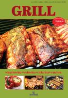 Grill Wieprzowina, wołowina, cielęcina, warzywa. Autor: Sobczak Justyna, Małgorzata Puzio. SmakLiter.pl Okładka książki Grill Wieprzowina, wołowina, cielęcina, warzywa