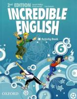 Incredible English  2E 6 AB OXFORD. Autor: Peter Redpath, Sarah Philips, Kirstie Grainger. SmakLiter.pl Okładka książki Incredible English  2E 6 AB OXFORD