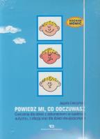 Kocham mówić. Powiedz mi co odczuwasz WE. Autor: Cieszyńska Jagoda. SmakLiter.pl Okładka książki Kocham mówić. Powiedz mi co odczuwasz WE