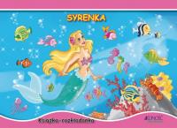Okładka książki Książka-rozkładanka. Syrenka