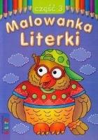 Malowanka - Literki cz. 3 LITERKA. Autor:   Praca zbiorowa. SmakLiter.pl Okładka książki Malowanka - Literki cz. 3 LITERKA
