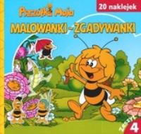 Okładka książki Pszczółka Maja. Zeszyt 4. Malowanki-zgadywanki