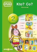 PUS Kto ? Co? Rzeczownik 2 EPIDEIXIS. Autor: Halina Cybulska. SmakLiter.pl Okładka książki PUS Kto ? Co? Rzeczownik 2 EPIDEIXIS