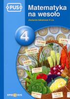 PUS Matematyka na wesoło 4 EPIDEIXIS. Autor: Maria Krupska. SmakLiter.pl Okładka książki PUS Matematyka na wesoło 4 EPIDEIXIS