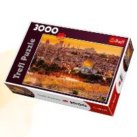 Puzzle 3000 Dachy Jerozolimy TREFL. Autor: 33032. SmakLiter.pl Okładka książki Puzzle 3000 Dachy Jerozolimy TREFL
