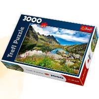 Puzzle 3000 Jezioro w górach TREFL. Autor: 33031. SmakLiter.pl Okładka książki Puzzle 3000 Jezioro w górach TREFL