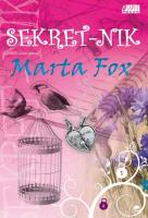 Sekretnik. Autor: Marta Fox. SmakLiter.pl Okładka książki Sekretnik