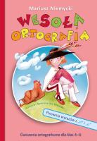 Wesoła ortografia. Pisownia wyrazów z ,,ó'' i ,,u. Autor: Mariusz Niemycki. SmakLiter.pl Okładka książki Wesoła ortografia. Pisownia wyrazów z ,,ó'' i ,,u