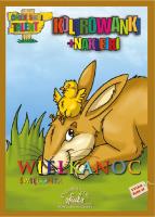 Wielkanoc. Święconka - kolorowanki+naklejki. Autor: Sadowska Barbara. SmakLiter.pl Okładka książki Wielkanoc. Święconka - kolorowanki+naklejki