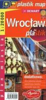 Okładka książki Wrocław 1:20 000 plan miasta laminowany