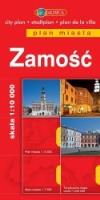 Zamość. Plan miasta 1:10 500. Autor: Opracowanie zbiorowe. SmakLiter.pl Okładka książki Zamość. Plan miasta 1:10 500