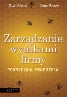 Okładka książki Zarządzanie wynikami firmy. Podręcznik menedżera