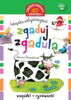 Zgaduj- zgadula. Książka aktywizująca. Autor: Marcin Przewoźniak. SmakLiter.pl Okładka książki Zgaduj- zgadula. Książka aktywizująca