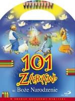 101 zabaw na Boże Narodzenie. Autor: Bethan James, Ayres Honor. SmakLiter.pl Okładka książki 101 zabaw na Boże Narodzenie