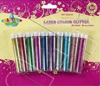 Okładka książki Brokat laserowy 10 szt