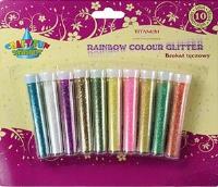 Okładka książki Brokat tęczowy 10 szt