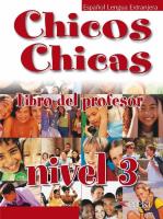 Chicos Chicas 3 Libro del alumno. Autor: Maria Angeles Palomino. SmakLiter.pl Okładka książki Chicos Chicas 3 Libro del alumno