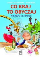 Co kraj, to obyczaj. Wiersze dla dzieci SBM. Autor: Dorota Strzemińska-Więckowiak. SmakLiter.pl Okładka książki Co kraj, to obyczaj. Wiersze dla dzieci SBM