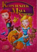 Czytaj i koloruj - Kopciuszek / Mała Syrenka. Autor: Studio Fenix. SmakLiter.pl Okładka książki Czytaj i koloruj - Kopciuszek / Mała Syrenka