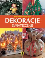 Dekoracje świąteczne RM. Autor: Marie Enderlen-Debuisson. SmakLiter.pl Okładka książki Dekoracje świąteczne RM