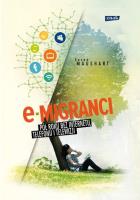 E-migranci. Pół roku bez internetu, telefonu i tel. Autor: Susan Maushart. SmakLiter.pl Okładka książki E-migranci. Pół roku bez internetu, telefonu i tel