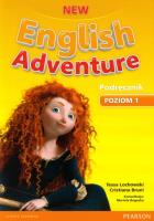 English Adventure NEW 1 SB + DVD  LONGMAN. Autor: Tessa Lochowski, Bruni Cristiana. SmakLiter.pl Okładka książki English Adventure NEW 1 SB + DVD  LONGMAN