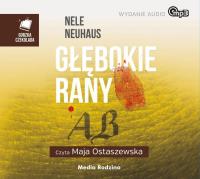Głębokie rany audiobook. Autor: Nele Neuhaus. SmakLiter.pl Okładka książki Głębokie rany audiobook