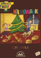 Kolorowanki-Choinka. Autor: Sadowska Beata. SmakLiter.pl Okładka książki Kolorowanki-Choinka