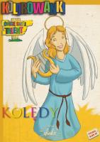 Kolorowanki-Kolędy. Autor: Sadowska Beata. SmakLiter.pl Okładka książki Kolorowanki-Kolędy