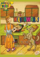 Kolorowanki-Przygotowania do Wigilii. Autor: Sadowska Beata. SmakLiter.pl Okładka książki Kolorowanki-Przygotowania do Wigilii