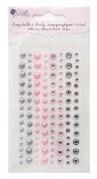 Opakowanie Kryształki i perły samoprzylepne modern chic (120 szt)