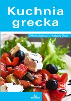 Kuchnia Grecka. Autor: Małgorzata Puzio. SmakLiter.pl Okładka książki Kuchnia Grecka