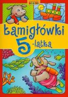 Łamigłówki pięciolatka  LITERKA. Autor:   Praca zbiorowa. SmakLiter.pl Okładka książki Łamigłówki pięciolatka  LITERKA