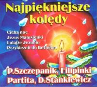 Najpiękniejsze Kolędy (płyta CD). Autor: P. Szczepanik, Filipinki, Partita, D. Stankiewicz. SmakLiter.pl Okładka książki Najpiękniejsze Kolędy (płyta CD)