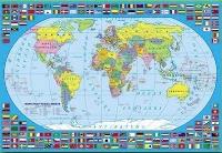 Opakowanie Podkład na biurko oklejany Świat