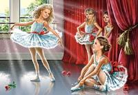 Puzzle 120 Ballet Class CASTOR. Autor:   Praca zbiorowa. SmakLiter.pl Okładka książki Puzzle 120 Ballet Class CASTOR