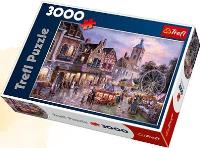 Puzzle 3000 Wesołe miasteczko TREFL. Autor: 33033. SmakLiter.pl Okładka książki Puzzle 3000 Wesołe miasteczko TREFL