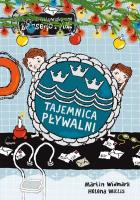 Tajemnica pływalni. Autor: Martin Widmark, Helena Willis. SmakLiter.pl Okładka książki Tajemnica pływalni