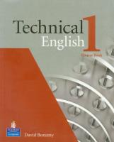 Okładka książki Technical English 1 SB  LONGMAN