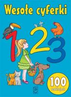 Okładka książki Wesołe cyferki 123