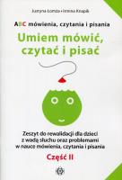 Okładka książki ABC mówienia, czytania i pisania. Zeszyt 2