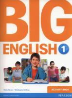 Big English 1 AB LONGMAN. Autor: Herrera Mario, Christopher Sol Cruz. SmakLiter.pl Okładka książki Big English 1 AB LONGMAN