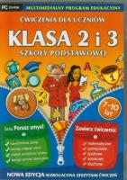 Ćwiczenia dla uczniów Klasa 2 i 3 szkoły podstawowej. Wydawca: L.K. Avalon. SmakLiter.pl Opakowanie Ćwiczenia dla uczniów Klasa 2 i 3 szkoły podstawowej